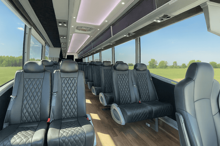 coach bus in Santa Rosa